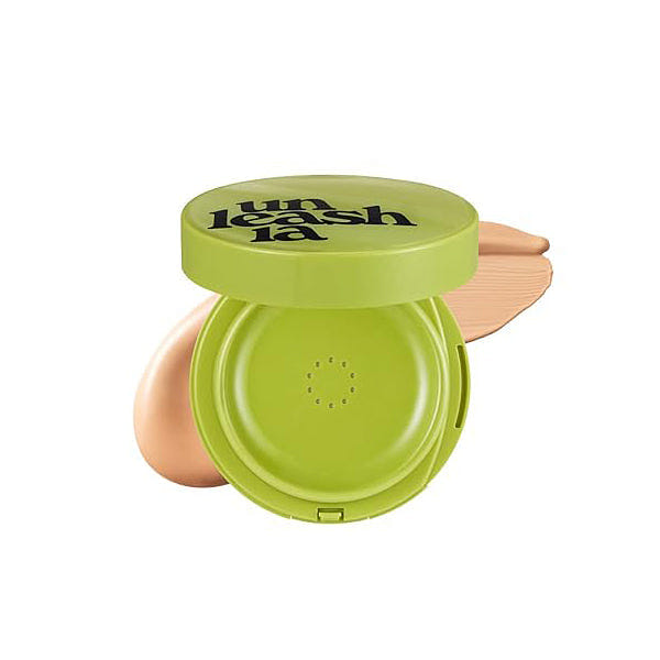 Unleashia Satin Wear Healthy-Green Cushion 27W Peach Tan 15 그램