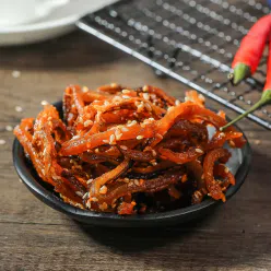 Mr. Beaver, Spicy Eel Shreds, Instant Eel Strips, Seafood, Spicy Strips, Snacks, Specialty Snacks, Dried Seafood, 80g*1 bag 80 g