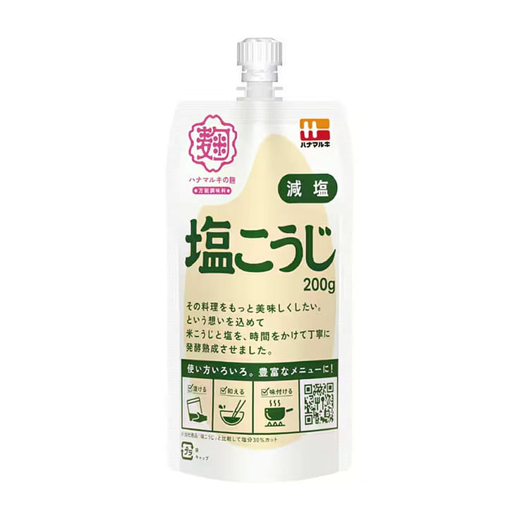 塩こうじ ハナマルキ 減塩 塩こうじ200g/ - Weee!