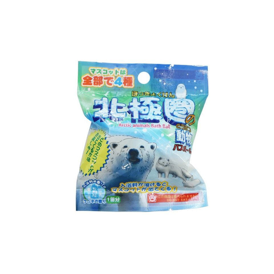 DAISO Arctic Animal Bath Ball Ramune Scent 1pc 1 개