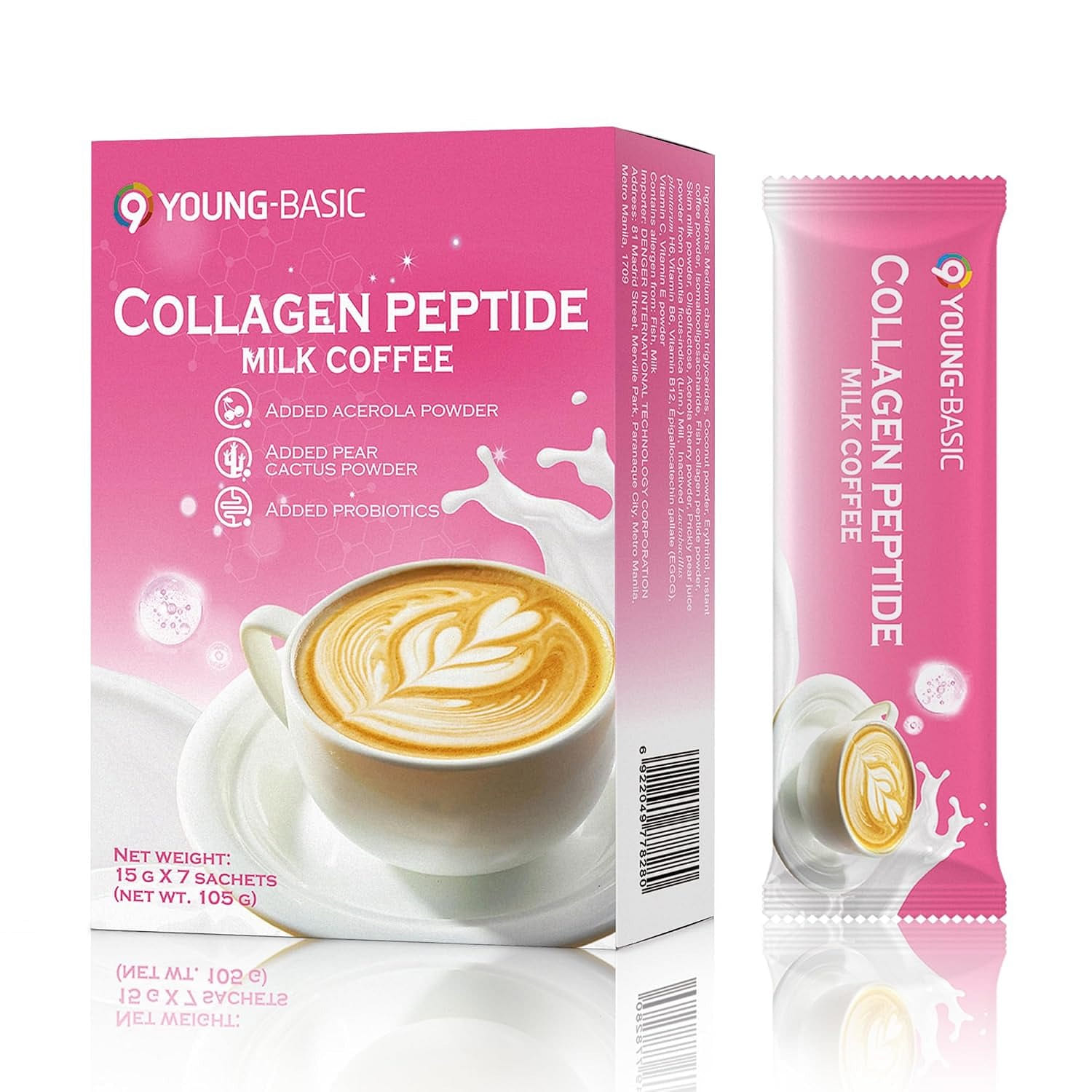 Collagen Peptide Comprehensive Nutrient MilkCoffee 1 box