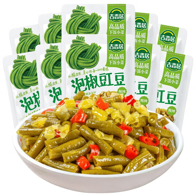 Jixiangju pickled pepper, cowpea 250 g