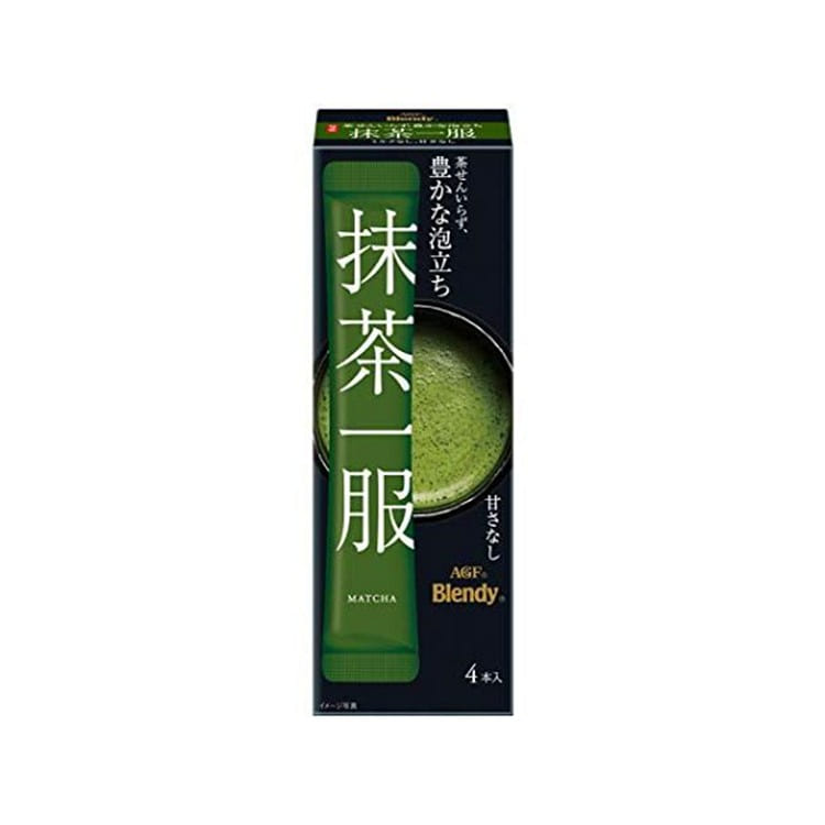 AGF Blendy Matcha Tea No Milk 1 케이스