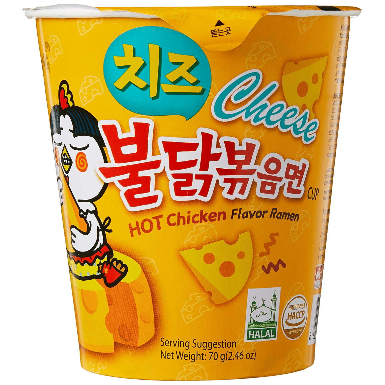 Samyang Buldak 라면, 치즈불닭맛 컵 1 개