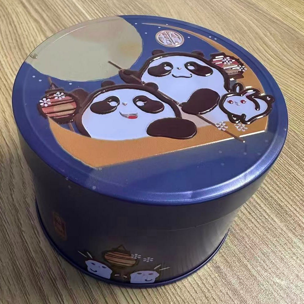 Mini Yolk custard Mooncake 2pc 1 개입
