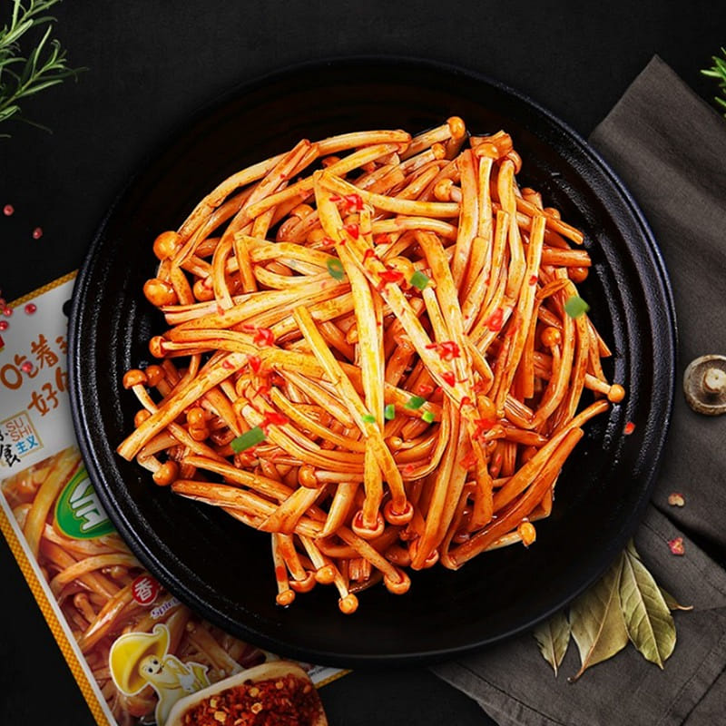 Golden continent spicy enoki mushroom 60 그램