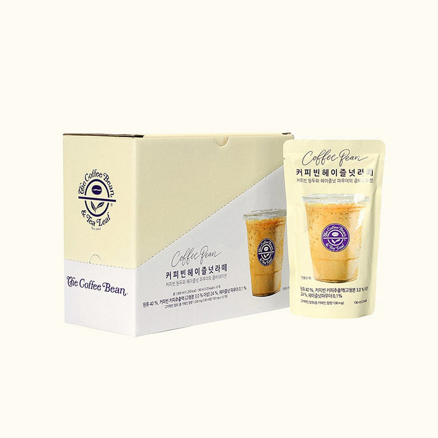Coffee Bean - Hazelnut Latte Pouch Set (10 pouches) 1 케이스