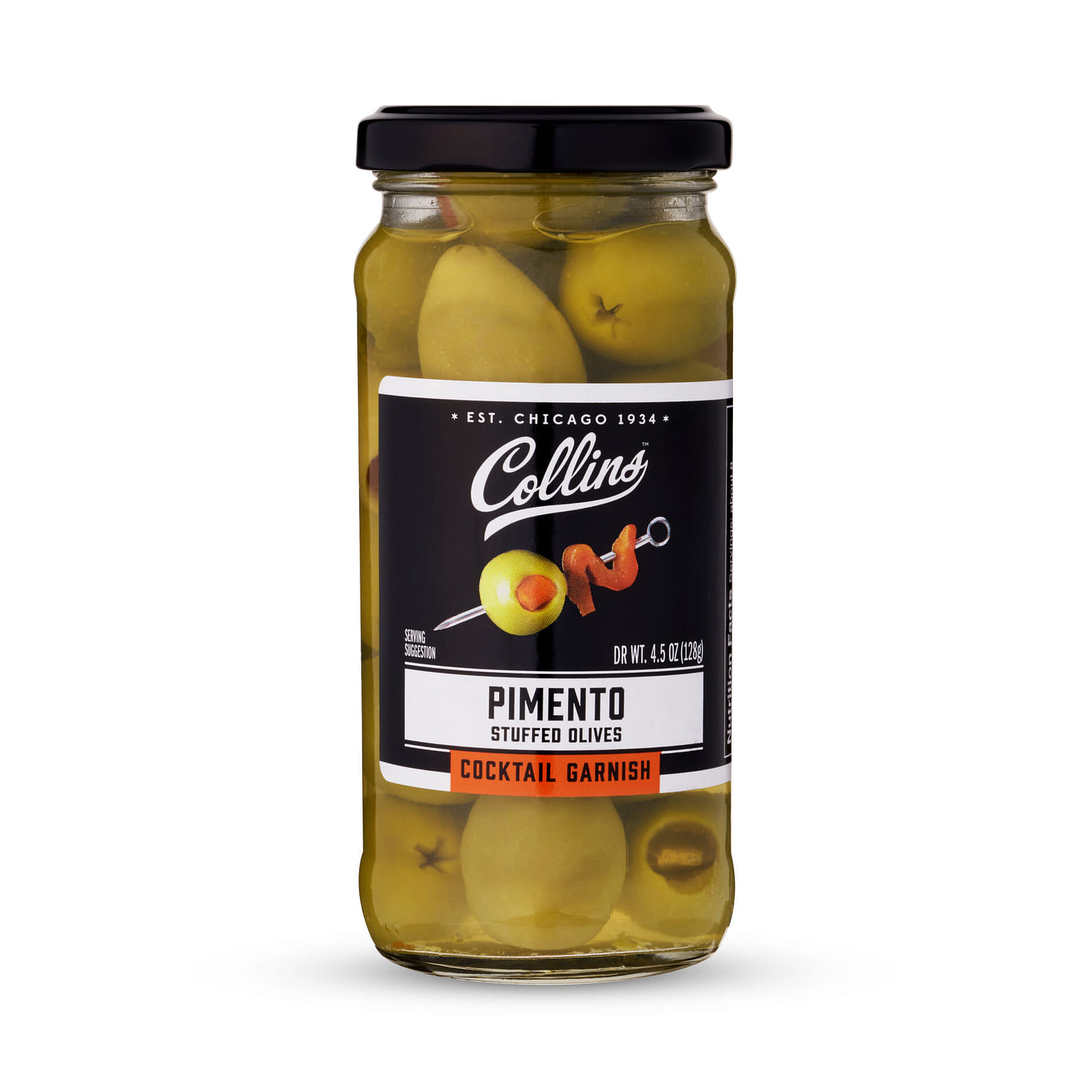 4.5 oz. Pimento Cocktail Olives 1 each