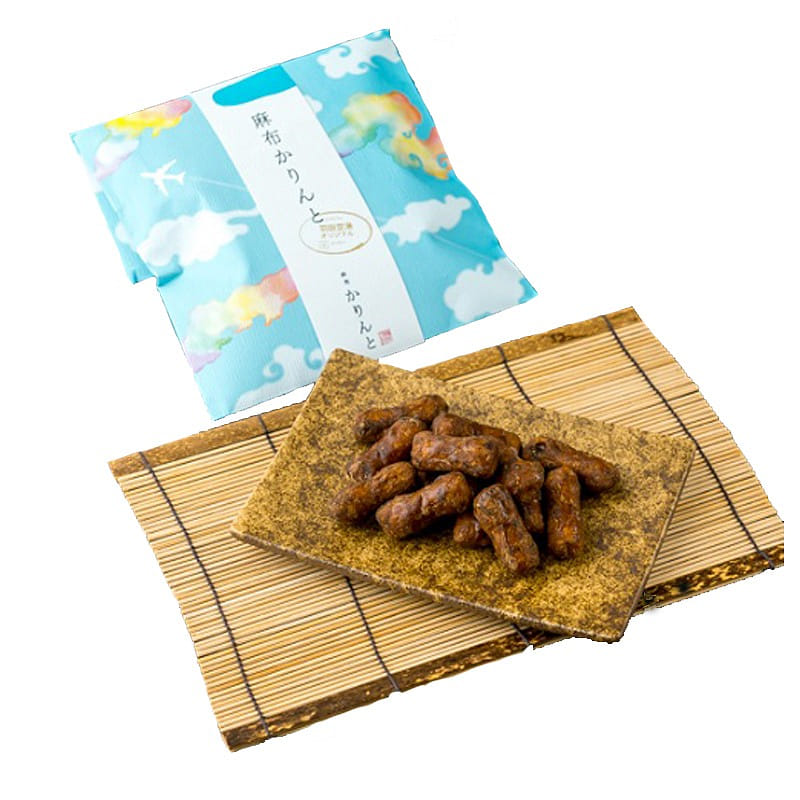 AZABU KARINTO Tokyo Limited Black Sugar Karinto 70g 1 pack 1 ส่วน