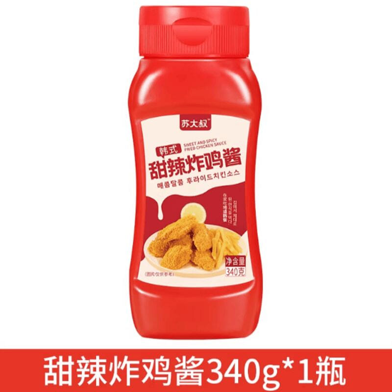 Sweet and spicy fried chicken sauce 340g*1 bottle. 340 g