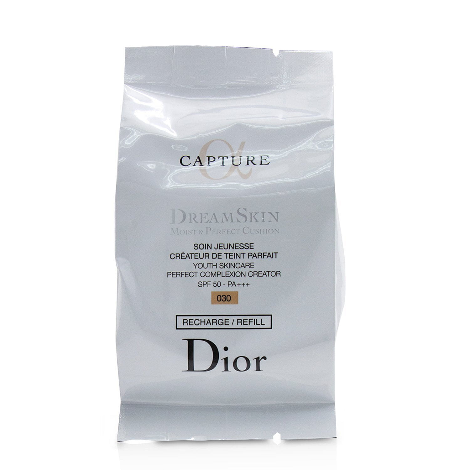 Christian Dior Capture Dreamskin Moist &amp; Perfect Cushion SPF 50 Refill - # 030 (Medium Beige) 15g/0.5oz 15 그램