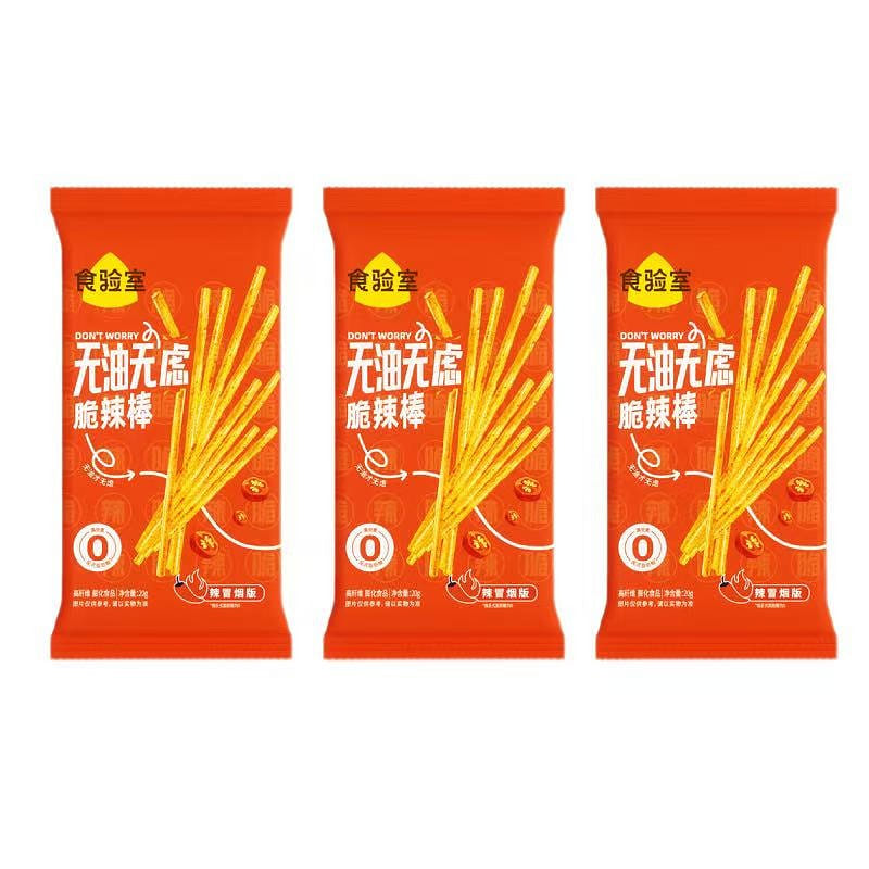 Food Lab No Oil Explosive Spiciness Strips 20g 3 pack