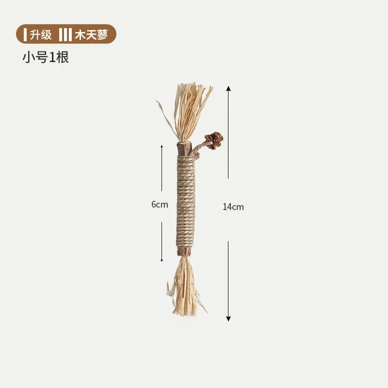 Teeth grinding stick cat toy (small size) 1 개입