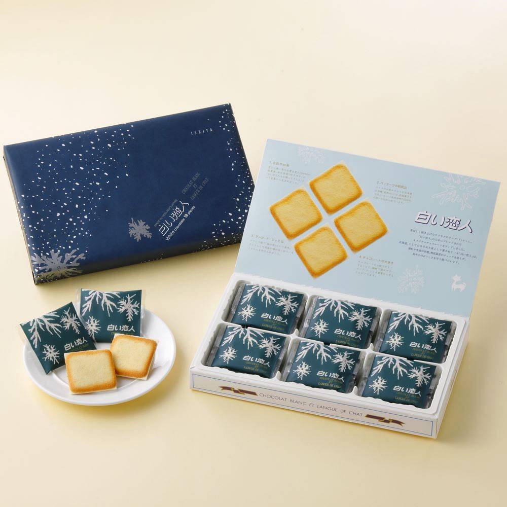 ISHIYA White Lovers White Chocolate 18 pcs 1 케이스