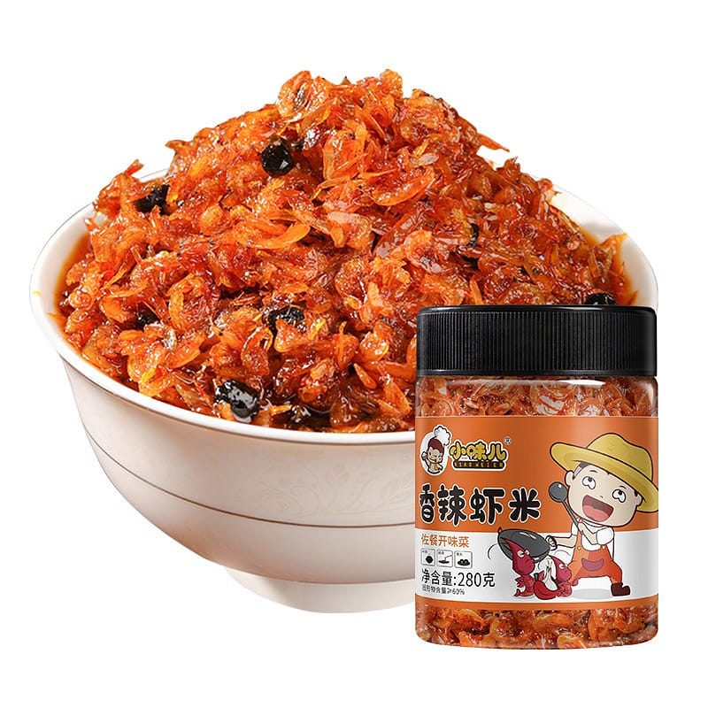 Hunan specialty chilli shrimp paste bottled ready- 280 グラム
