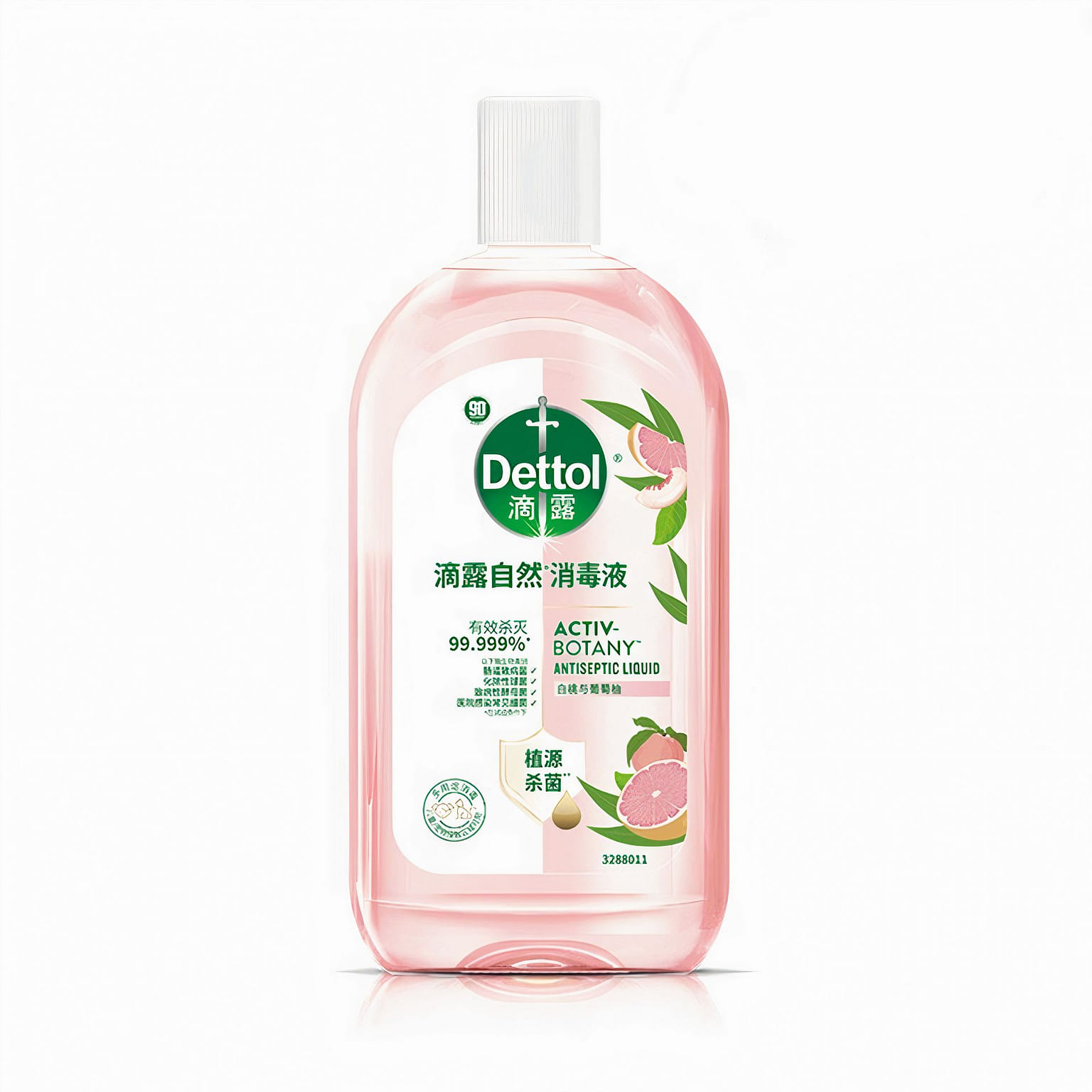 滴露植物精华消毒液1L 西柚香 1 瓶 1 瓶