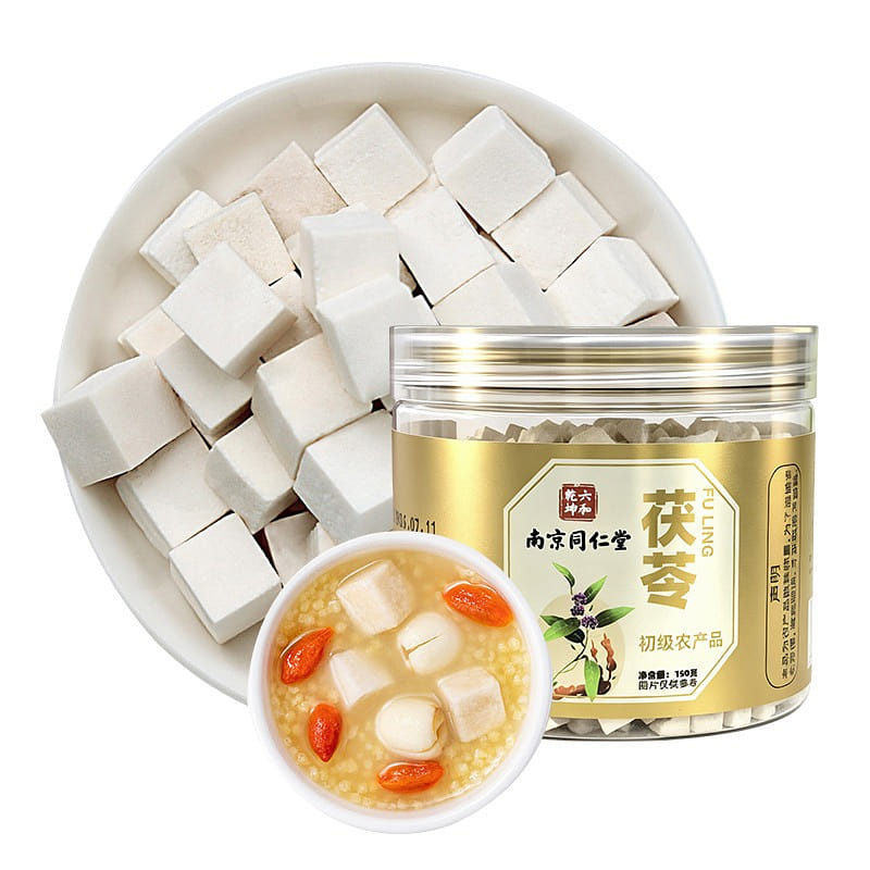 Nanjing Tongrentang Dried Poria Cocos 150g Jar 150 g