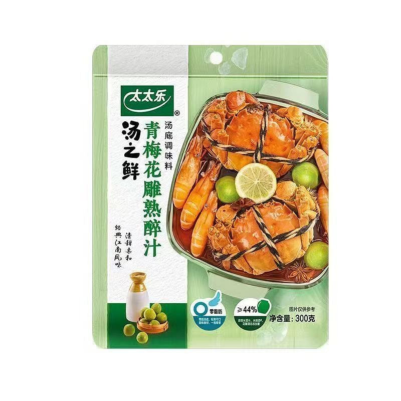 TaitaleGreenPlumHuadiaoReady-to-DrinkSauce 300g 1 pack