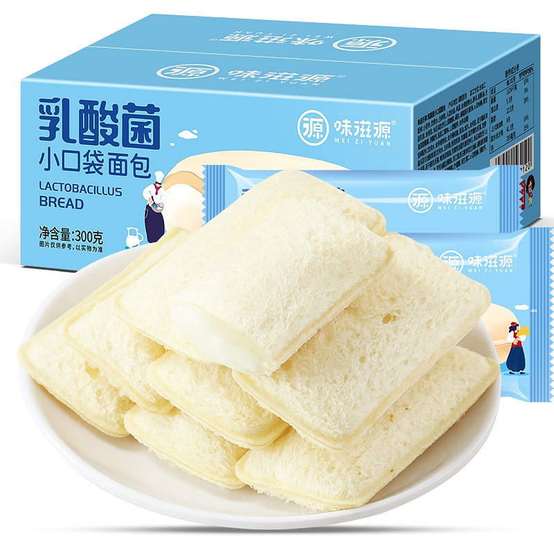 Weiziyuan Lactic Acid Bacteria Pocket Bread Breakfast Nutritional Yogurt 300g 1 กล่อง