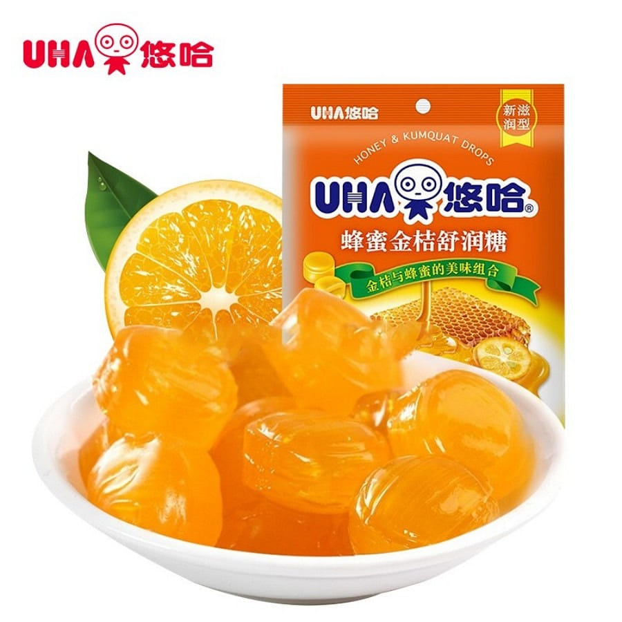 Honey Kumquat Throat Soothing Candy 103g 103 กรัม
