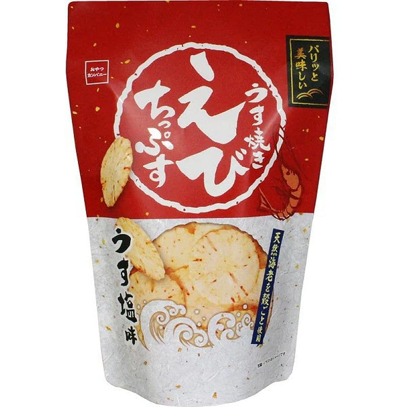Oyatsu Company Thinly Grilled Shrimp Chips 80g 1 phần