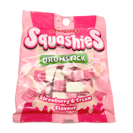 Squashies Drumstick, Strawberry and Cream Flavor 1 ส่วน