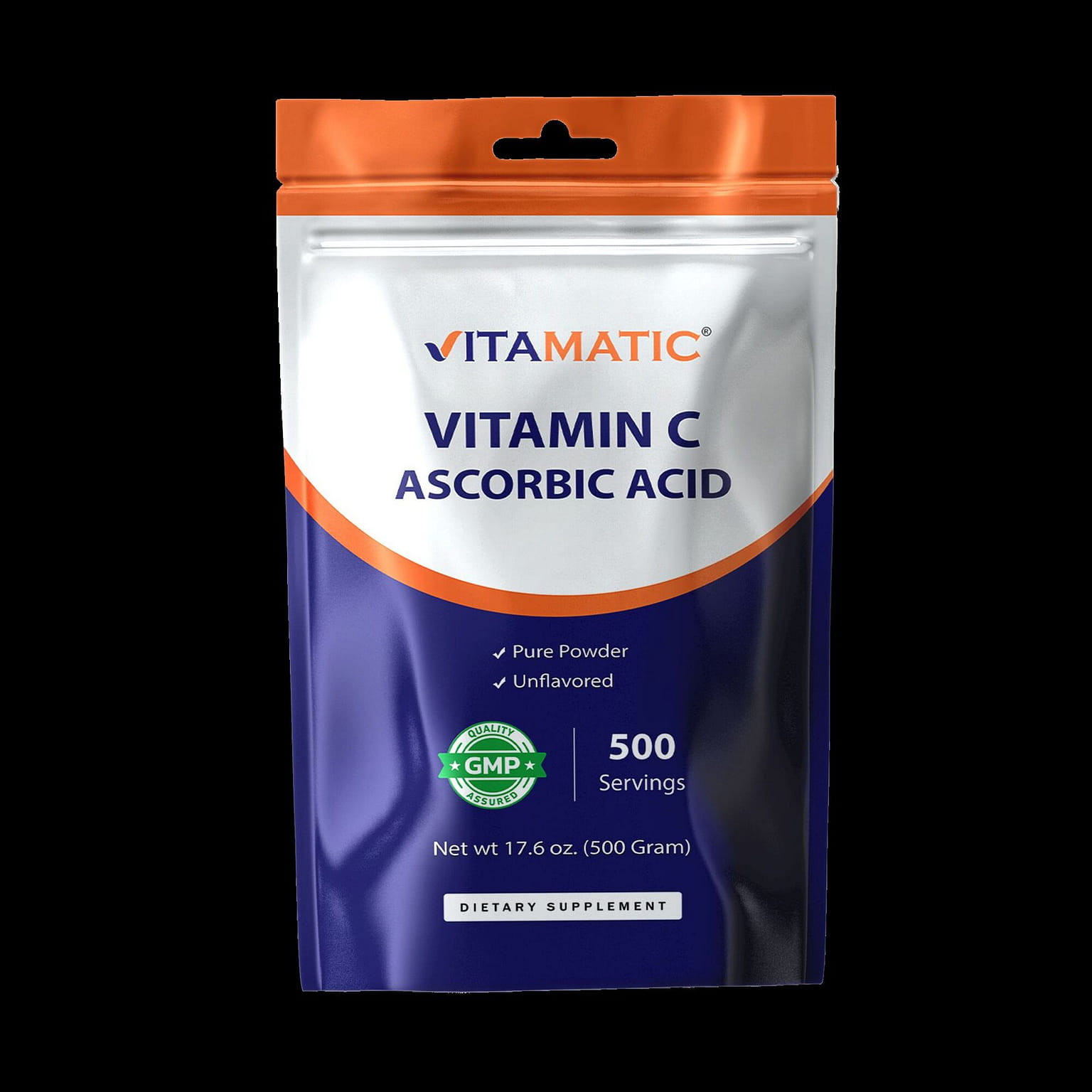 Vitamin C Powder (Ascorbic Acid) - 17.6 Oz (500g) 1 each