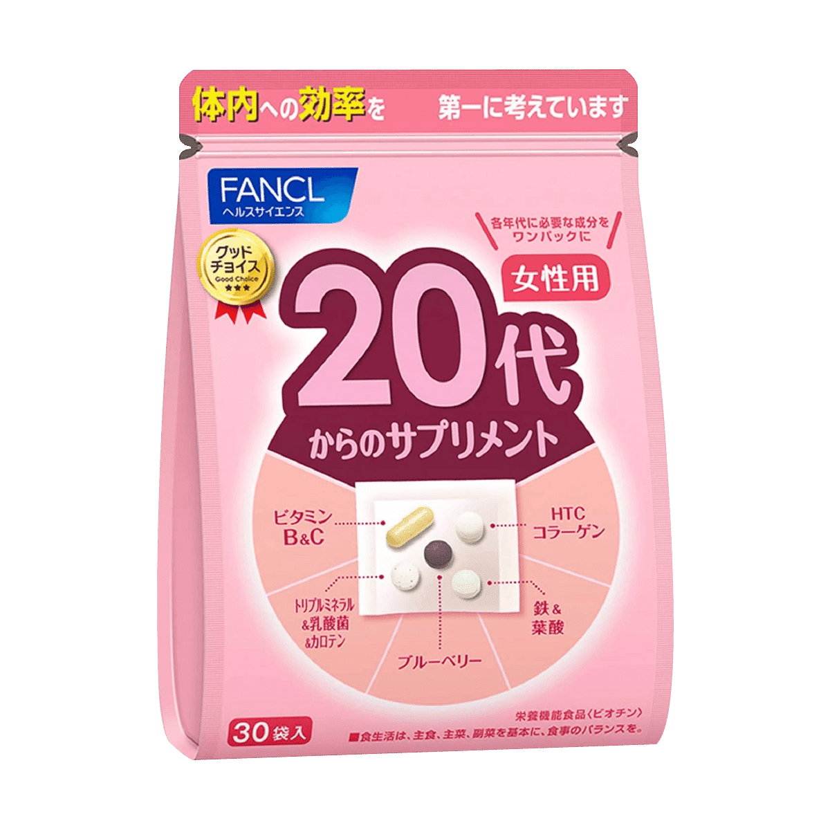 FANCL Healthy Science 20 Year's Female Supplement 30 bags 1 phần