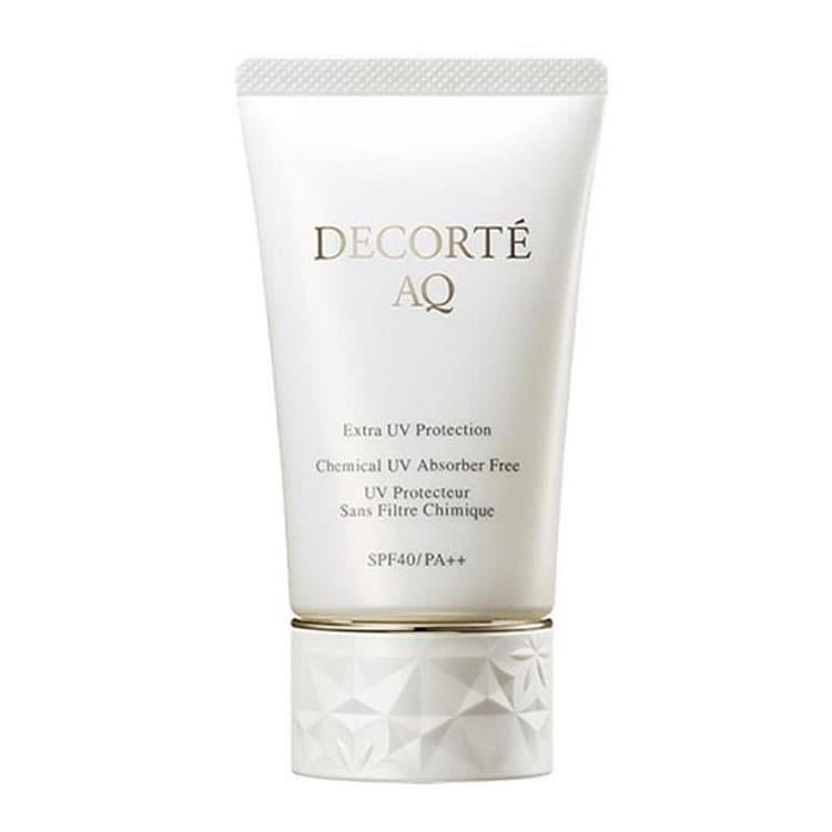 DECORTE AQ white sandalwood new version sunscreen