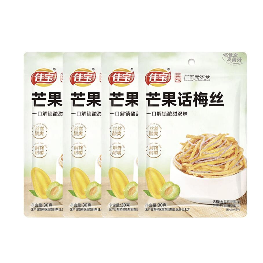 Jiabao mango preserved plum strips 120g 120 g