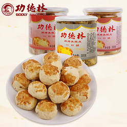 [Shanghai Gongde Lin] One Bite Crisp - Peanut Flav 300 g