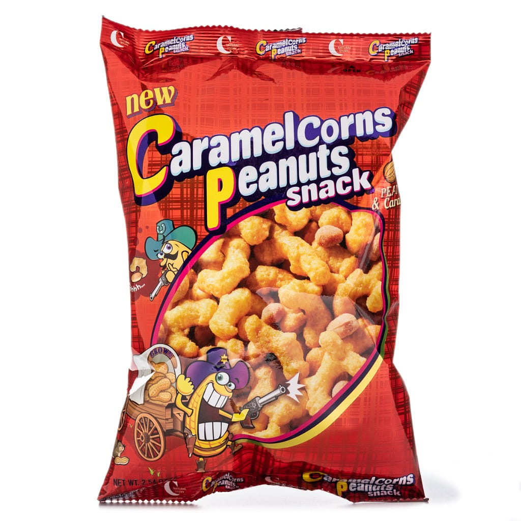 Crown Caramel Corn and Peanut Snack 72 g