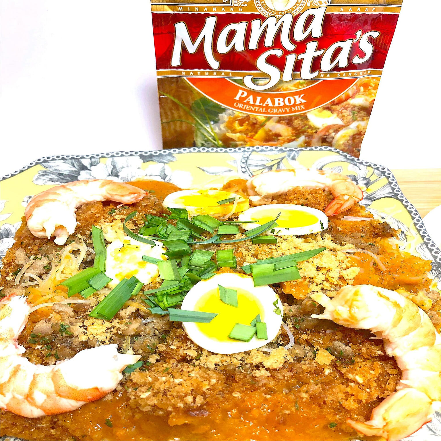 FILIPINO UNIQUE DELICIOUS "PALABOK" RICE NOODLE POWDERED MIX 57 그램
