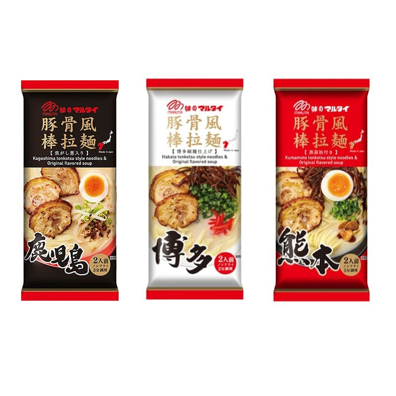 Japanese marutai Ramen 3 flavor 2 servings *3packs 1 개