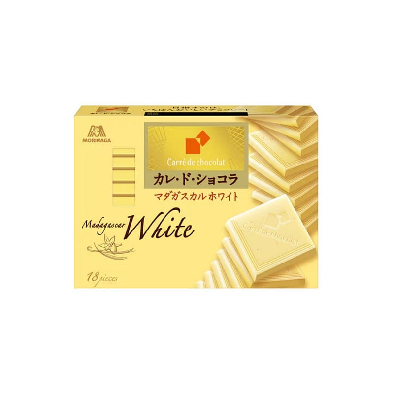Morinaga Vanilla and Milk White Chocolate 18pieces 1 케이스