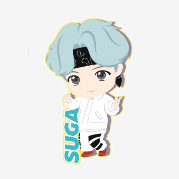 Get BTS TINYTAN Soft Mascot Magnet Suga Delivered Weee! Asian Market