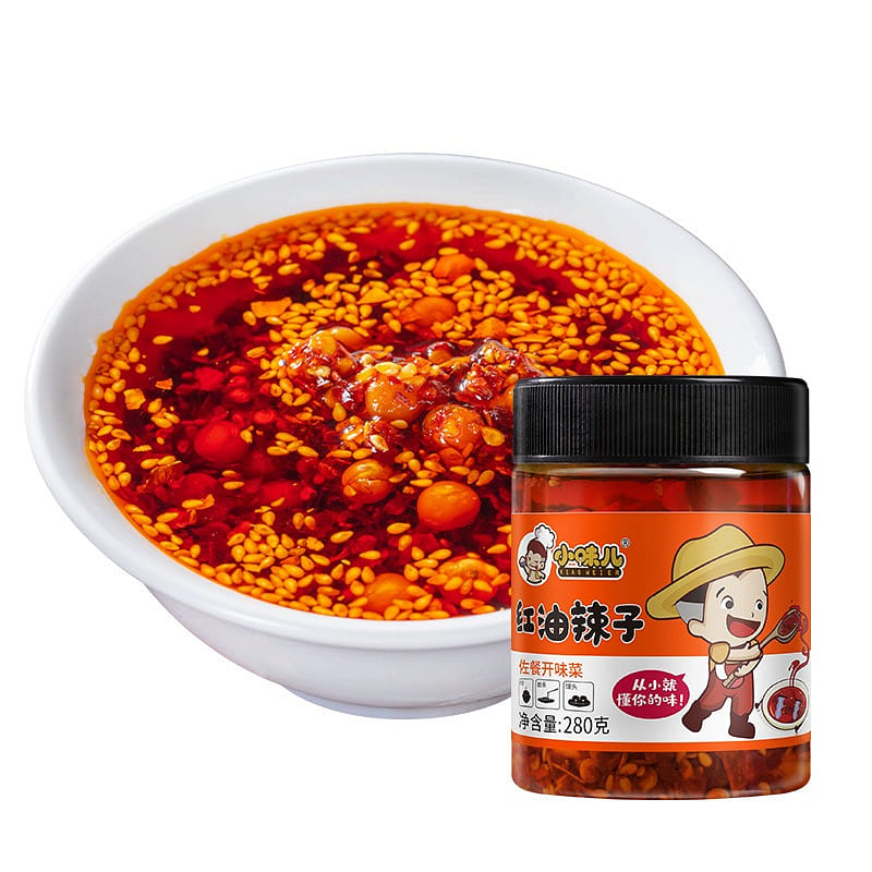 Hunan specialty oil spicy sauce bottled appetizer 280 g