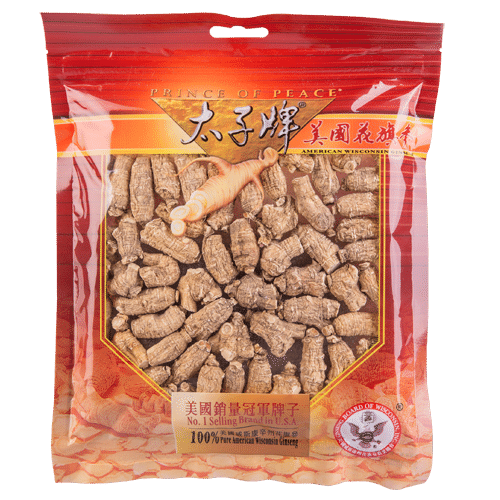 Prince of Peace Wisconsin American Ginseng Medium Round Roots 6 온스