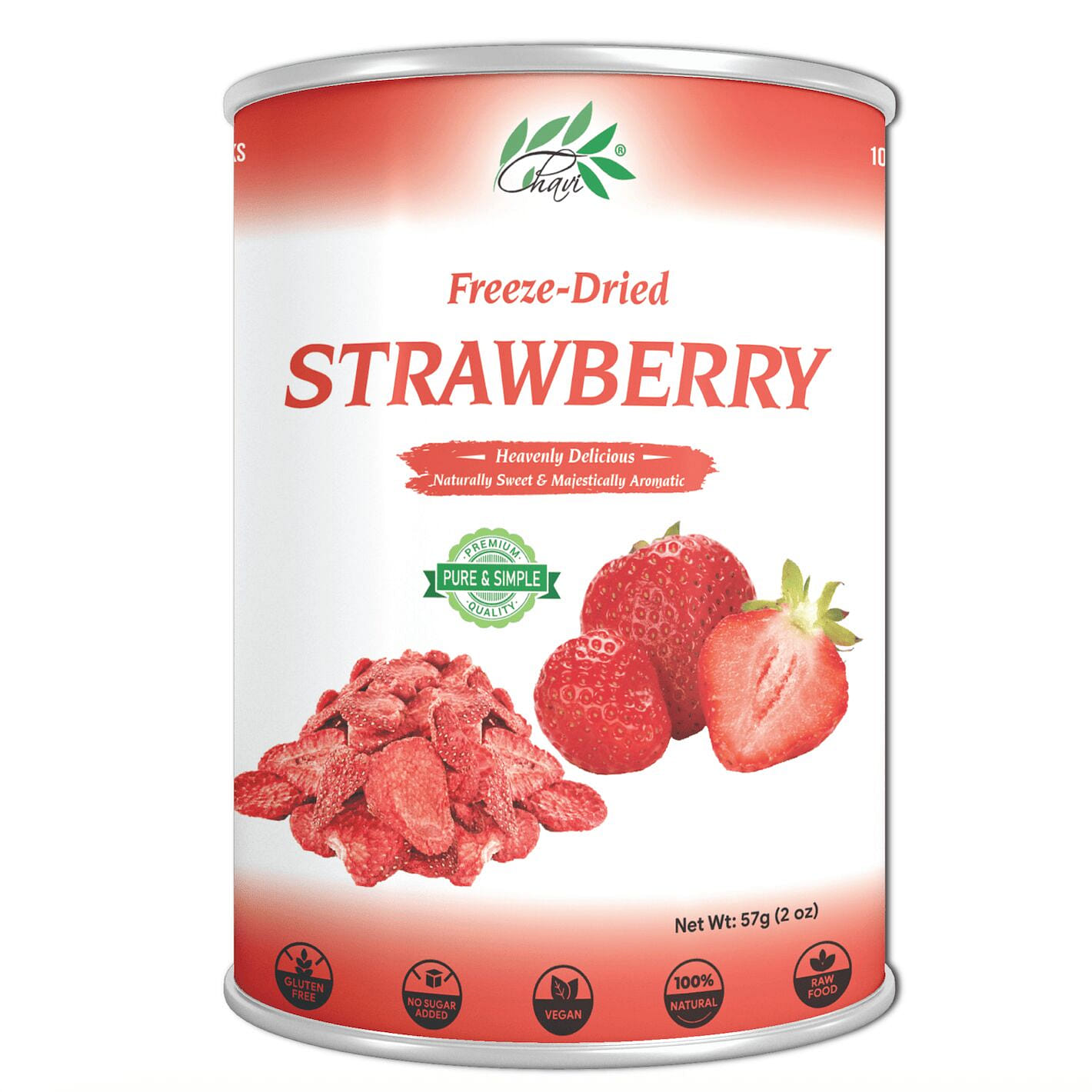 CHAVI Freeze-Dried Strawberry 2 oz