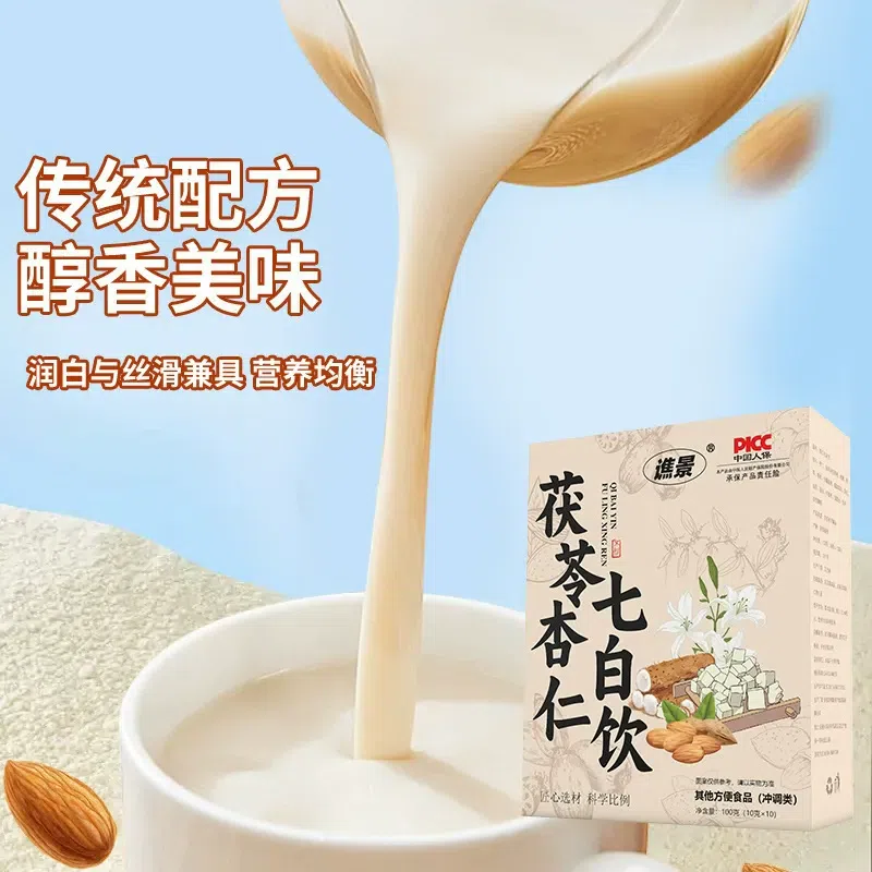 Poria and Apricot Kernel Seven-White Drink 100 g