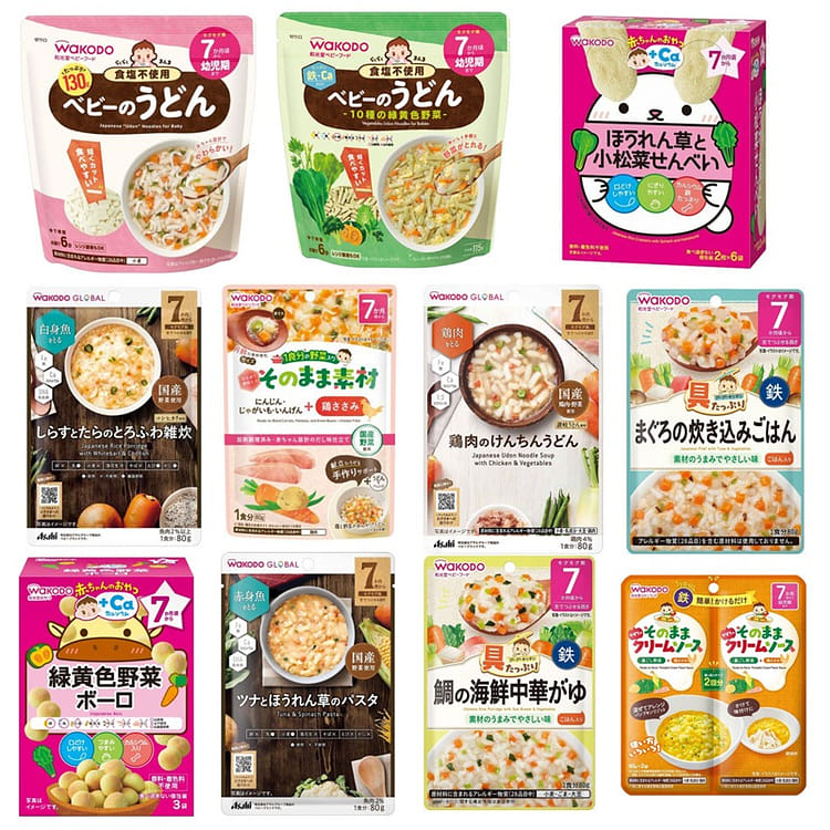 超お得セット】WAKODO 7ヵ月からのベビー補完食 11種類の補完食 超お得セット】WAKODO 7ヵ月からのベビー補完食 11種類の補完食
