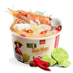 Simply Food Tom Yum Vermicelli Glass Instant Noodle Bowl 1 count 1 each