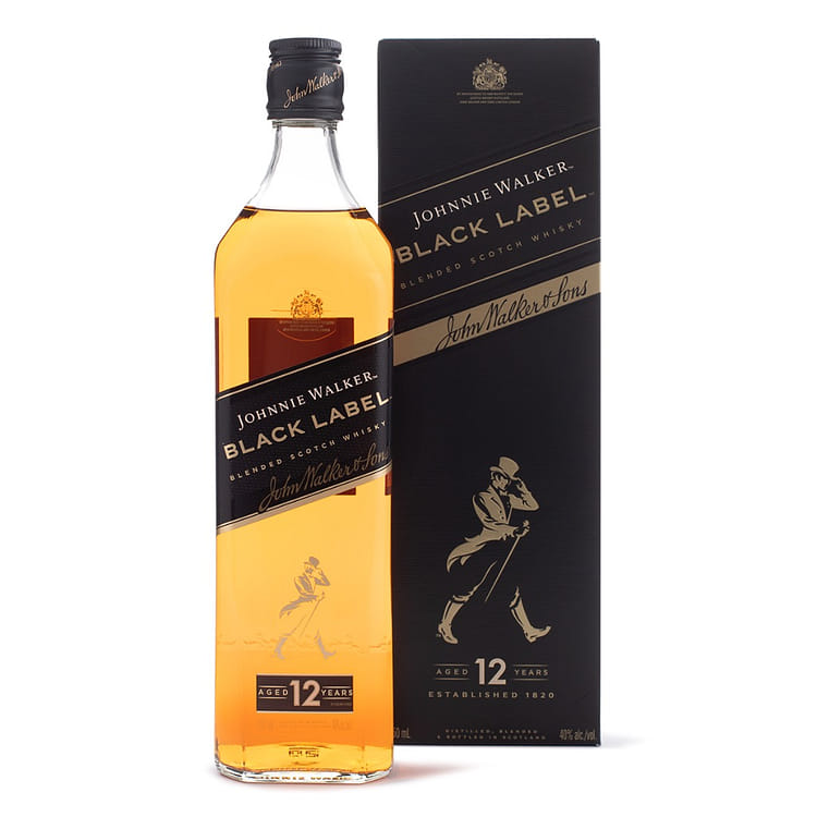 ジョニーウォーカー ブラックラベル40% 750 ml - Weee!