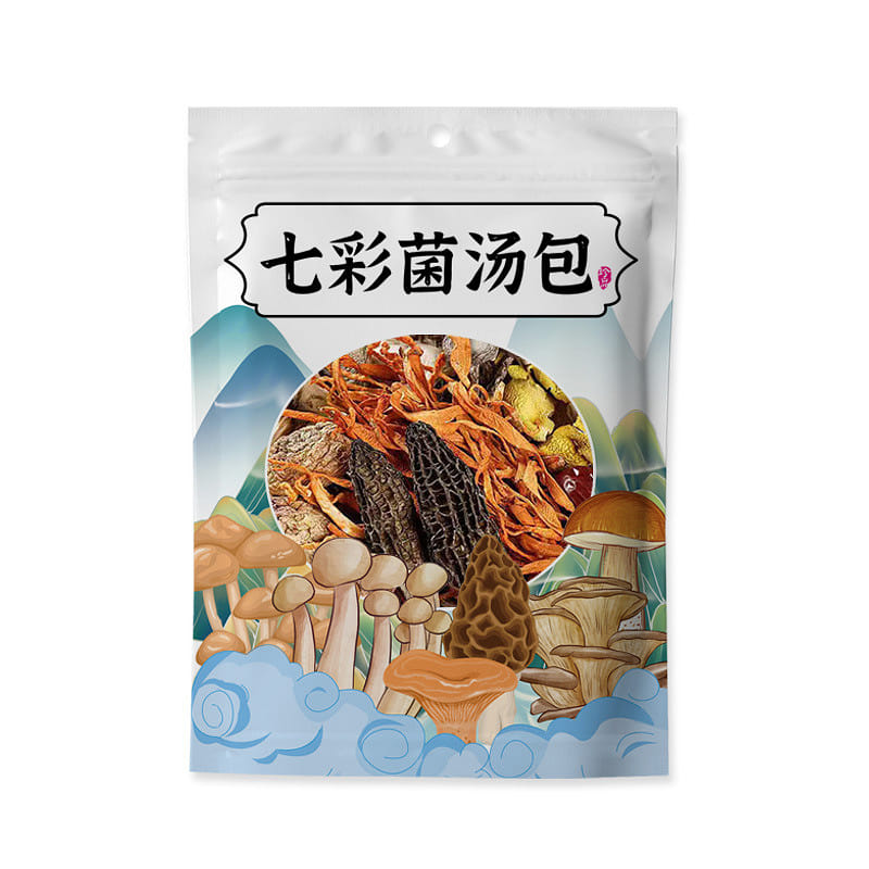 Colorful Mushroom Bun Yunnan Specialty Soup Ingredients Mushroom Soup Bun 100 g