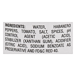 El Yucateco Habanero Hot Sauce 4 oz