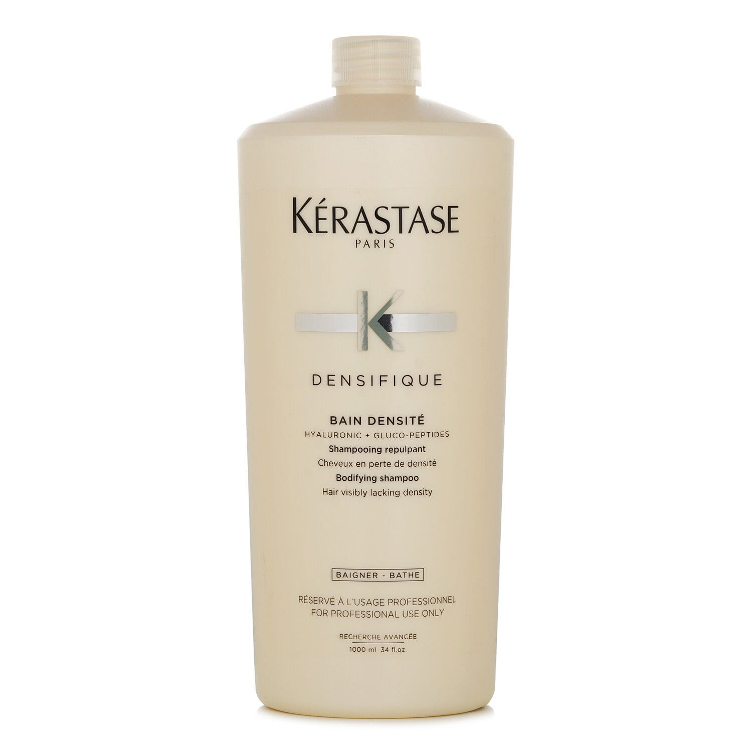 Kerastase Platinum Revitalizing Shampoo: Thin, thin hair is volumized and plumped up (obvious hair loss) 1000ml/34oz 1000 มิลลิลิตร