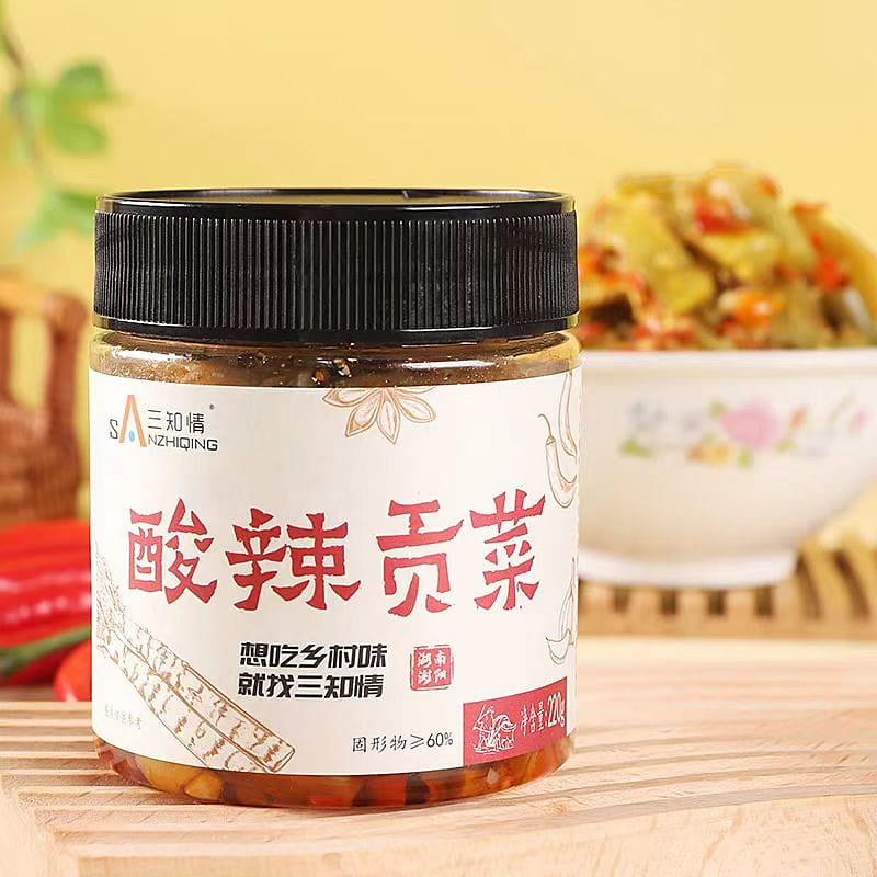 Sour and spicy Gong CAI 280g*1 bottle 280 g