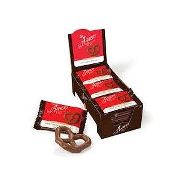 Asher's Milk Chocolate Pretzel Candy 18ct 1 each