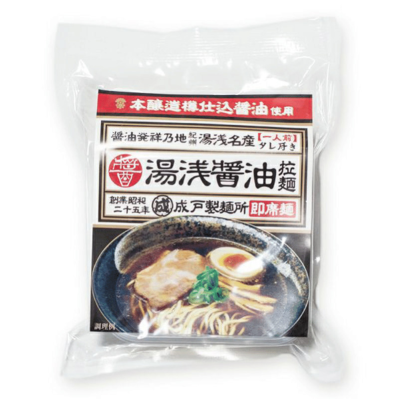 Yuasa Soy Sauce Ramen (packed) 1 serving 115 그램