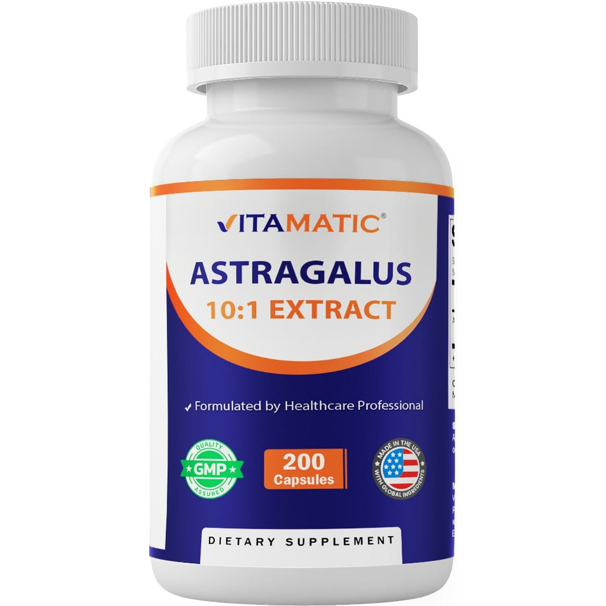 Astragalus 5000mg per serving - 200 Capsules 1 each